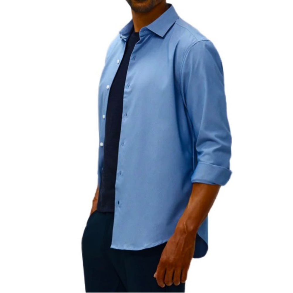 Ministry of Supply Blue Button-down Size Small Slim